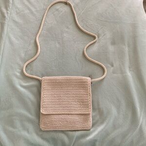The Sak cream crossbody.